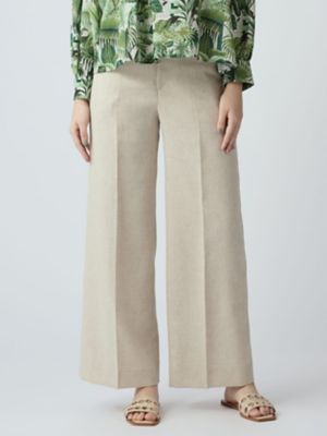 ＜Aquascutum (Women)＞【セットアップ対応】メランジオックスパンツ（５００６２４００１５）
