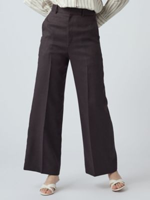 グレー系 Aquascutum (Women)のロング(フルレングス)パンツ