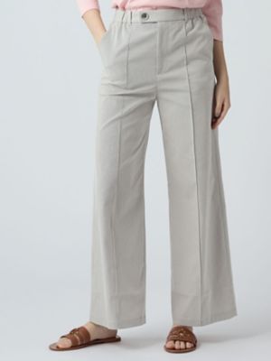 Aquascutum (Women)/アクアスキュータム 【セットアップ対応】ライトサッカーパンツ（５００６２４００４７）