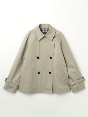 エストネーション　コットンシルクトレンチコート ESTNATION / ロングシングルトレンチコート｜ESTNATION ONLINE STORE
