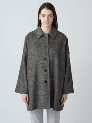 グレンチェック コート（5006250071） | Aquascutum (Women