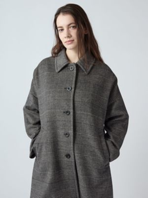 グレンチェック コート（5006250071） | Aquascutum (Women