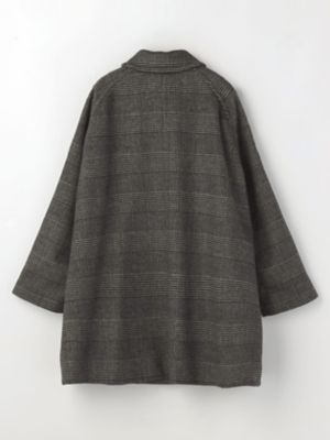 アクアスキュータム　グレンチェックロングコート　日本製 グレンチェック コート（5006250071） | Aquascutum (Women