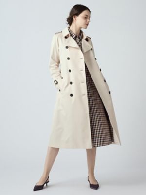 美品 2way✨AQUASCUTUM BASIC トレンチコート ライナー脱着可 Sophie】BASIC TRENCH COAT MAXI