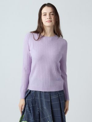 CASHMEREリブニット（5006260002） | Aquascutum
