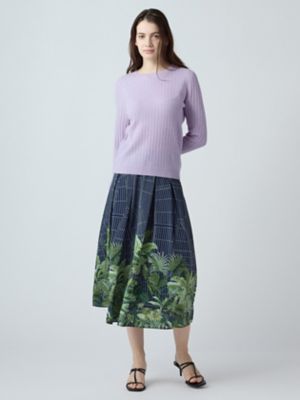 CASHMEREリブニット（5006260002） | Aquascutum