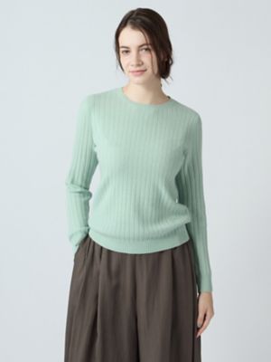 CASHMEREリブニット（5006260002） | Aquascutum