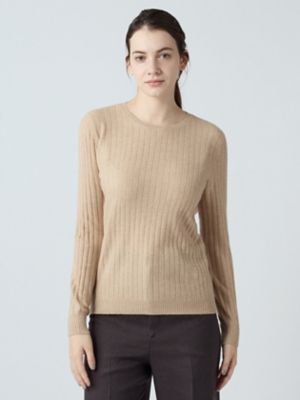 CASHMEREリブニット（5006260002） | Aquascutum
