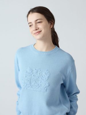 クレスト刺繍 コットンニット（5006260003） | Aquascutum