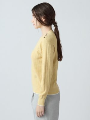 ショルダーボタンニット（5006260005） | Aquascutum (Women