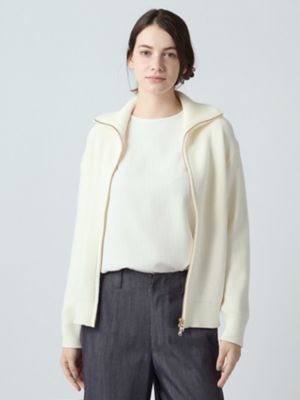 ＜Aquascutum (Women)＞ダブルジップカーディガン（５００６２６０００６）