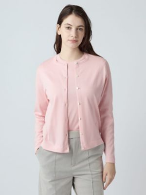 ＜Aquascutum (Women)＞ピュアコットンニットカーディガン（５００６２６０００７）