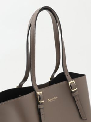レザートートBAG 中（5006290001） | Aquascutum (Women