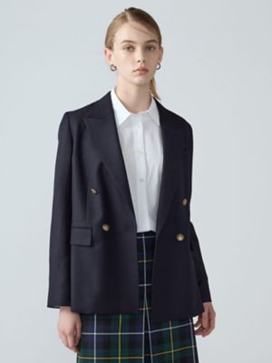 Aquascutum (Women)/アクアスキュータム トラディショナルホップサックジャケット（５００６４０４０３５）