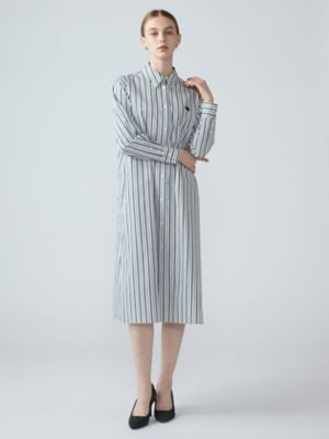 THOMAS MASON カラードストライプドレス