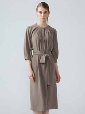 A出品 ドレス&ヴェール 強撚ポリエステルドレス（5006416037） | Aquascutum (Women