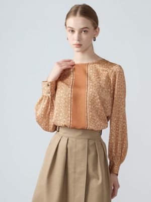 AQゴシックロゴブラウス（5006420036） | Aquascutum