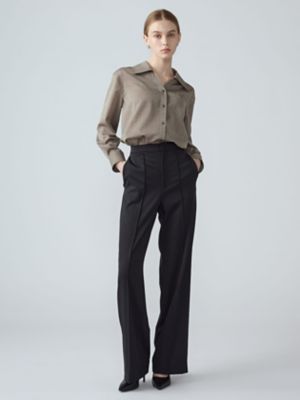 ストレッチギャバシンワイドパンツ（5006440042