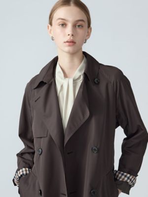 ソレラタフタトレンチコート（5006450031） | Aquascutum