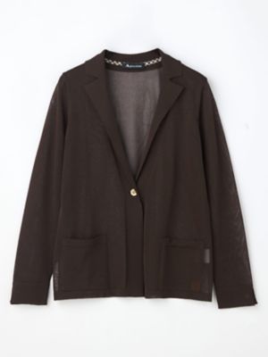  シアージャケット シアーニットジャケット（5006460003） | Aquascutum (Women