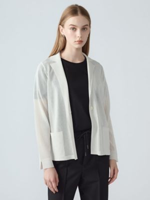 シアーニットジャケット（5006460003） | Aquascutum (Women