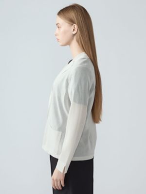 ❗️お値下げ❗️familiar ニットジャケット　90cm シアーニットジャケット（5006460003） | Aquascutum (Women