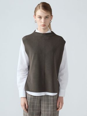 ニットベスト（5006460014） | Aquascutum (Women)/アクア
