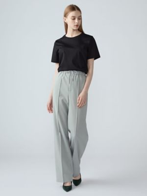 こ*み様 アクアスキュータム　レディース　パンツスーツ　グレー　シルク混　ストラ Aquascutum (Women) / アクアスキュータム TOP | レディース