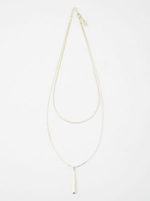 ダブルチェーンネックレス（5006490005） | Aquascutum
