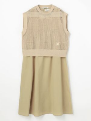 メッシュニットセット　ワンピース（５０２３２６０１０５）