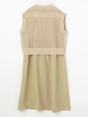 メッシュニットセット　ワンピース（５０２３２６０１０５）