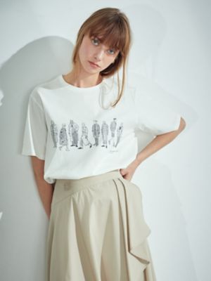 ＜Aquascutum WHITELABEL＞Ｕｃａコラボ　ＬＯＮＤＯＮ　Ｔシャツ（５０２３２７００１８）