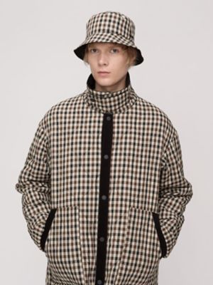 ＜Aquascutum WHITELABEL＞クラブチェックハット（５０２４４９０１０９）