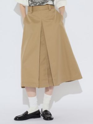 ギャバジン　トレンチスカート（５０２５２３０００１）