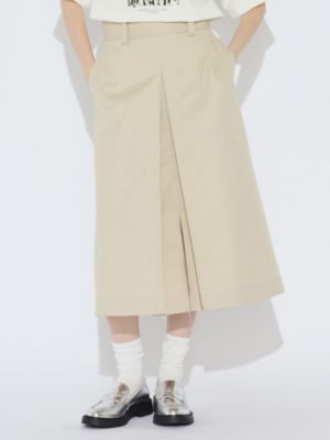 Aquascutum WHITELABEL/アクアスキュータム ホワイトレーベル ギャバジン　トレンチスカート（５０２５２３０００１）