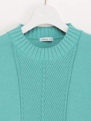 エンスウィート フロントバイアス柄ニット ５４１０１６００５５ 三越伊勢丹オンラインストア 公式