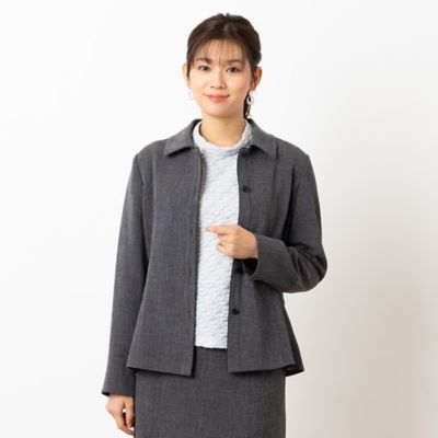 【セットアップ可能】ステンカラージャケット（１２０３１５３１）