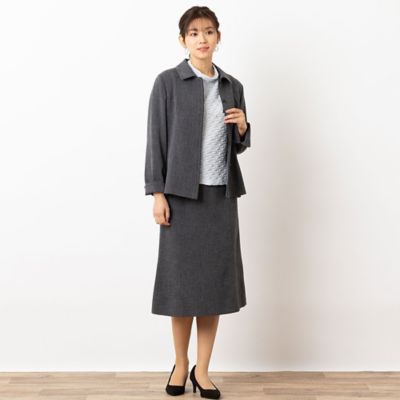 【セットアップ可能】ステンカラージャケット（１２０３１５３１）