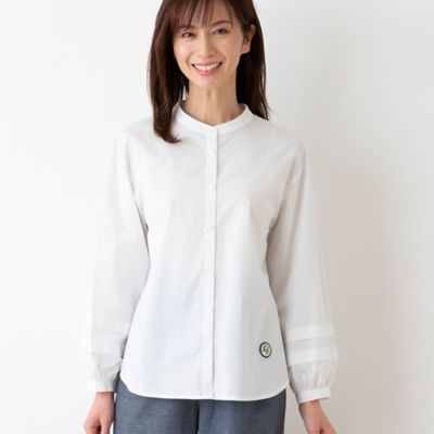 ＜LOBJIE (Women)＞ストレッチブロード２ＷＡＹシャツ（１２０３２４０３）