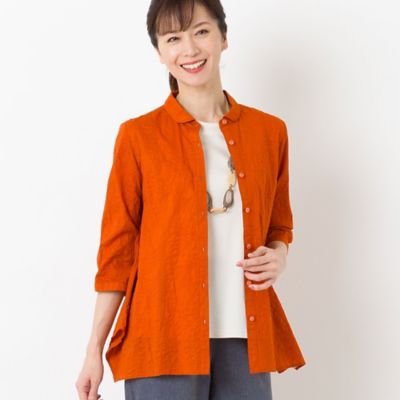 ミラクルウェーブ　　イレギュラーヘムシャツ（１２０３３４１２）