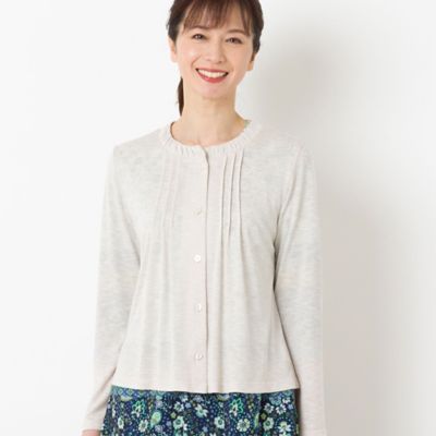 アイアスノーカラーカーディガン（12035403） | LOBJIE (Women