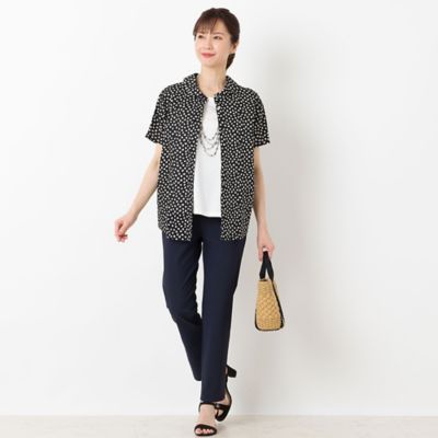 ドット柄２ＷＡＹシャツ（１２０３５４１２）