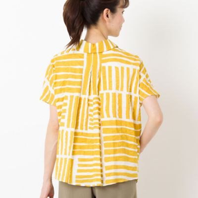 幾何柄２ＷＡＹシャツ（１２０３５４１２Ａ）