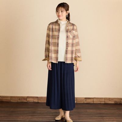 モールチェックシャツ（１２０３５４６２）