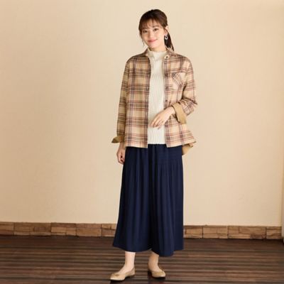 モールチェックシャツ（１２０３５４６２）