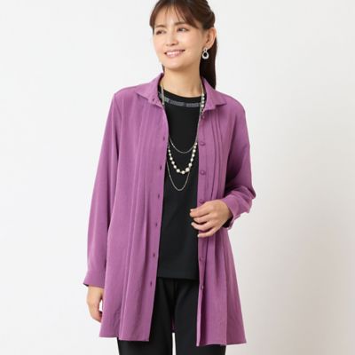ブラウス シャツ 「UVカット・吸水速乾・接触冷感」kireri ランタンスリーブ ブラウス / セットアップ対応 レディース COMME CA ISM ブラウス シャツ 「UVカット・吸水速乾・接触冷感