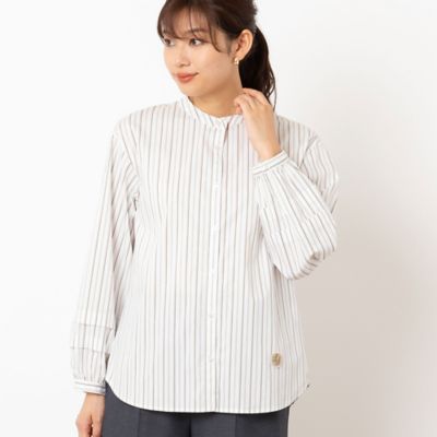 ストレッチブロード２ＷＡＹシャツ（ストライプ）（１２０３６４０３）