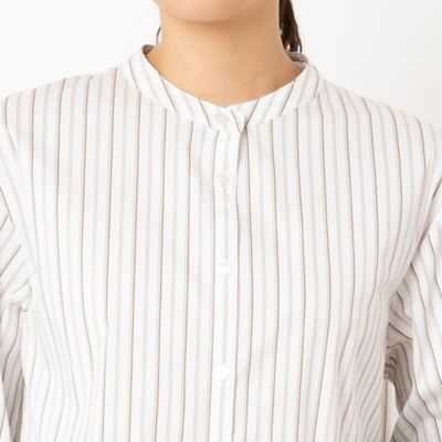 ストレッチブロード２ＷＡＹシャツ（ストライプ）（１２０３６４０３）