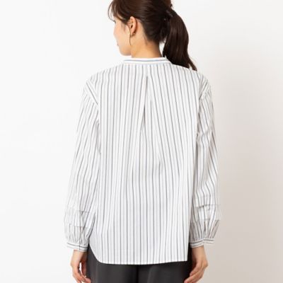 ストレッチブロード２ＷＡＹシャツ（ストライプ）（１２０３６４０３）