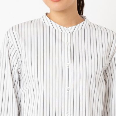 ストレッチブロード２ＷＡＹシャツ（ストライプ）（１２０３６４０３）